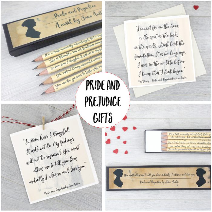 book lover gifts pride and prejudice gifts 