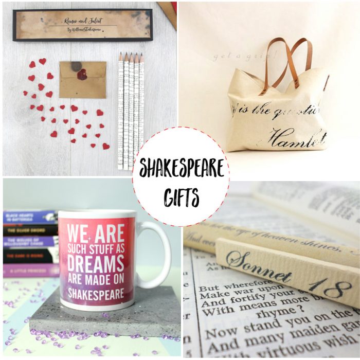 shakespeare gifts for book lovers