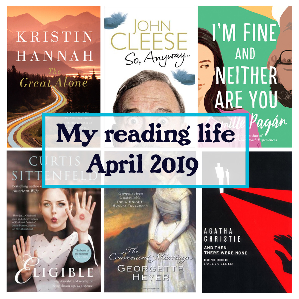 my reading life in April 2019