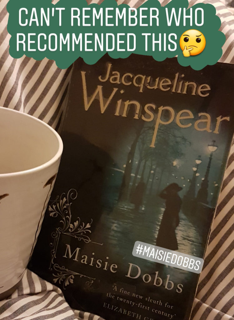 Maisie Dobbs Series by Jacqueline Winspear 