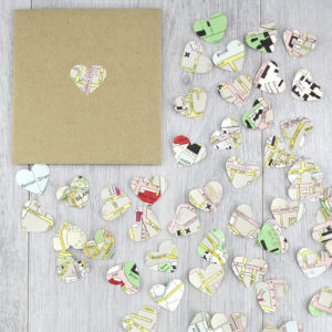 dublin map confetti gifts for geography lovers