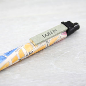 dubliners city map pen trinity college gifts for students