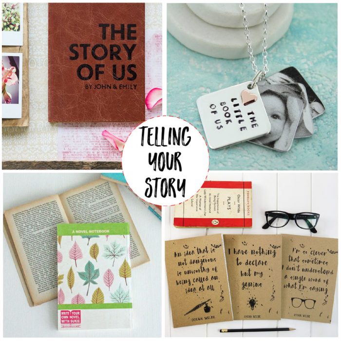 tell your story gifts for book lovers 