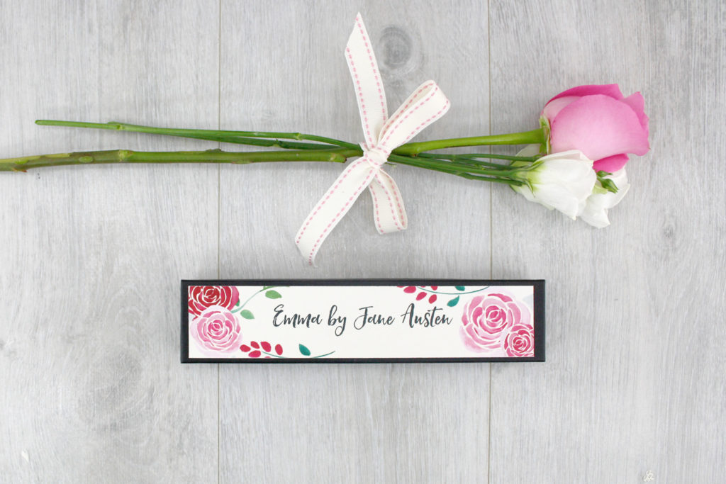 set of literary pencils gifts for Jane Austen fans by six0six design 