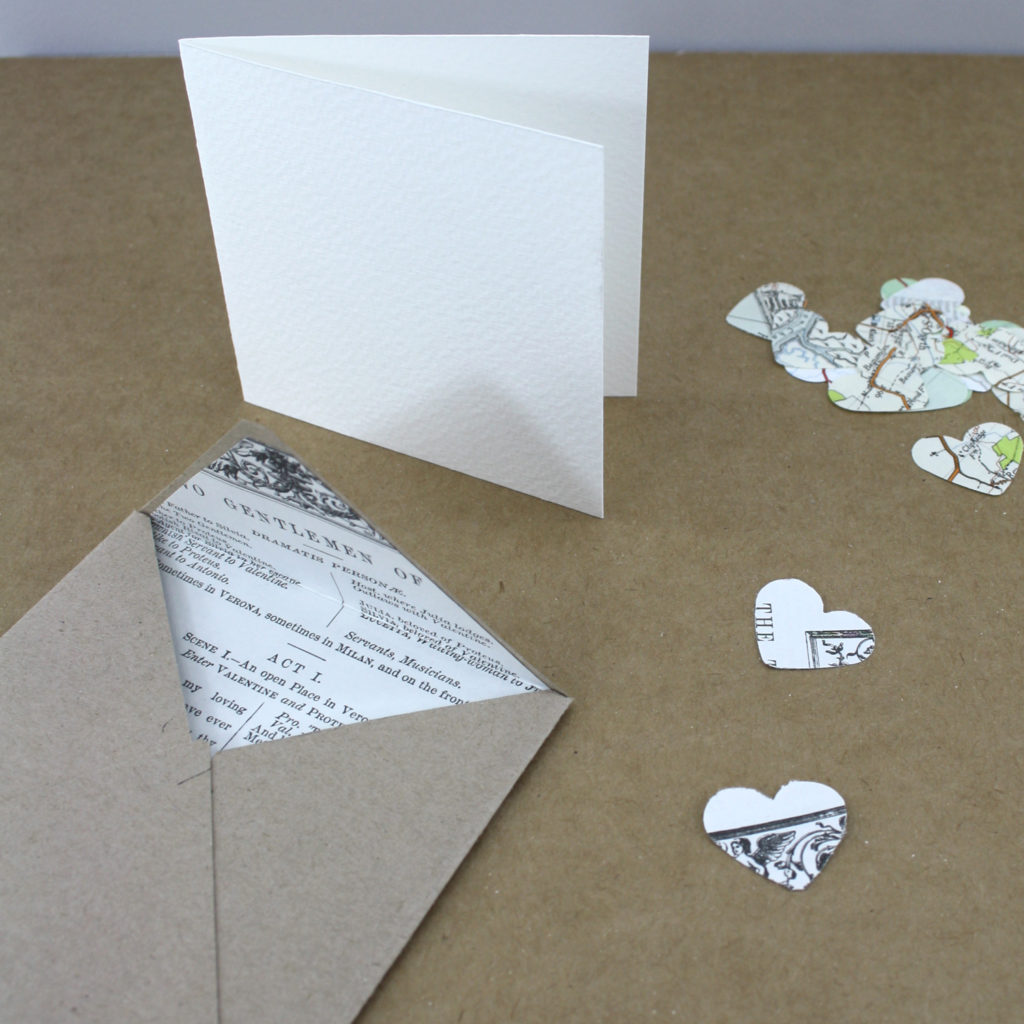 adding the finishing touches to your envelope stationery project